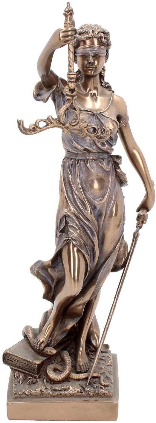 Mythology Collection~ La Justicia Figurine 38cm Bronze
