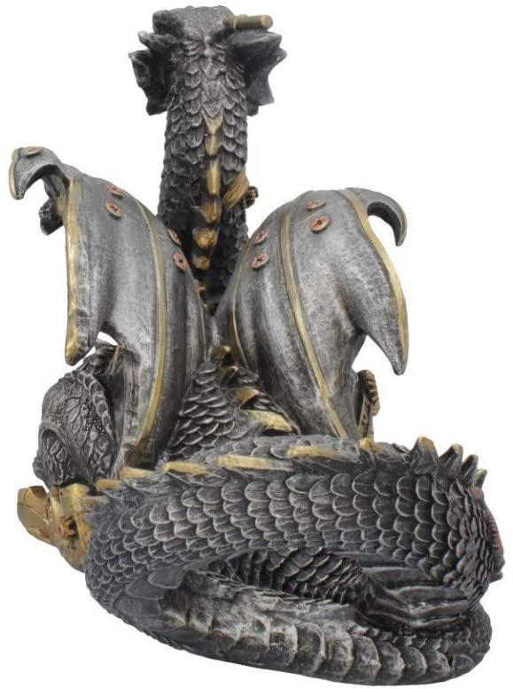 Nemesis Now Guardian of the Grapes Wine Bottle Holder 20cm Silver