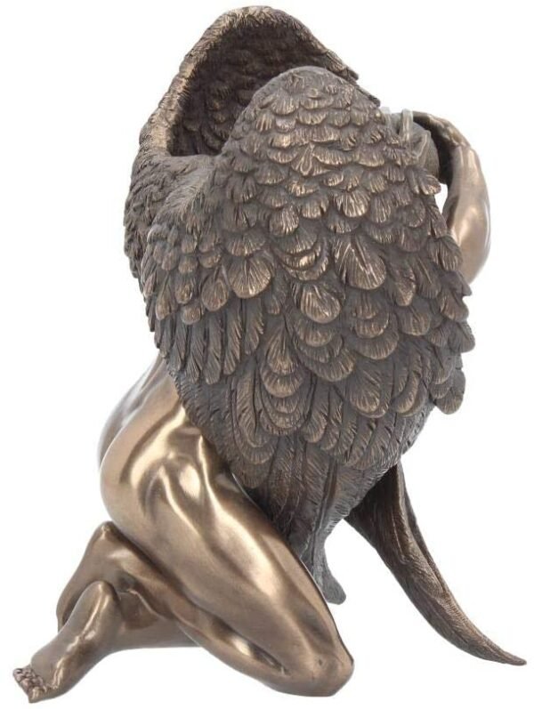 Light Collection~Angels Retreat 16cm Figurine, Bronze