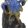 Magicun N.Giftware~Azure Geode Backflow Incense Burner 21cm Blue