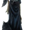 Magicun  Collection~Arcana The Shaman by Ruth Thompson Medicine Woman w/Grey Wolf & Falcon Statue