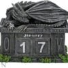 Fantasy Collection~ B2942H7 Fortune's Keeper Calendar 10.8cm Grey, Resin