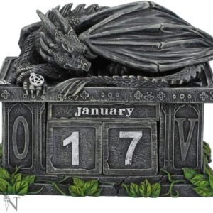 Fantasy Collection~ B2942H7 Fortune's Keeper Calendar 10.8cm Grey, Resin