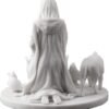 Magic  Collection~Ceridwen - Celtic Goddess of Knowledge with Cauldron Statue