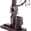 Mythology Collection~ Lady Justice 25cm, Bronze