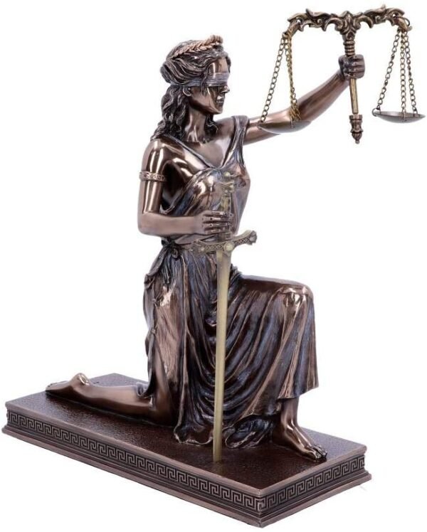 Mythology Collection~ Lady Justice 25cm, Bronze
