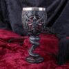 Dark Collection~B4476N9 Baphomet Goblet 16cm, Resin w/Stainless Steel