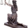 Mythology Collection~ Lady Justice 25cm, Bronze