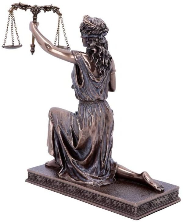 Mythology Collection~ Lady Justice 25cm, Bronze