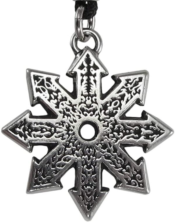 Soloman Pentant~Pewter Chaos Magick Star Pendant