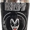 Band Merchandise~ Officially Licensed KISS Glam Range Gene Simmons The Demon Shot Glass, Black, 8.5cm