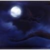 Artist Collections~ Fire from The Sky James Ryman Wallet 10cm Blue, PU