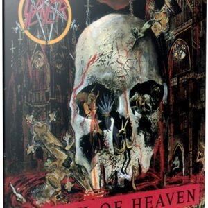 Band Merchandise~ Slayer South of Heaven Crystal Clear Picture 32cm, MDF and Resin, Black
