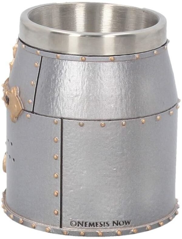 Mythology Collection~ Crusader (Set of Four) Shot Glasses 14cm Silver