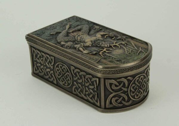 Magic  Collection~Cernunnos Celtic Horned God of Animals and The Underworld Trinket Box