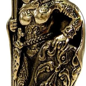 Bronze Celtic Goddess Morrigan Pendant