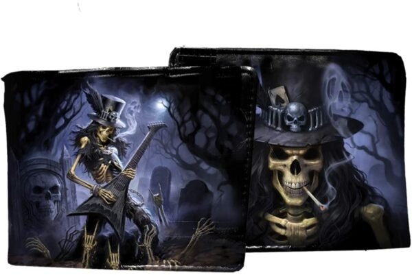 Magicun N.Giftware~Play Dead James Ryman Wallet 10cm Black, PU