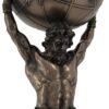 Magic  Collection~Kneeling Atlas Holding Heavens Statue/Trinket Box