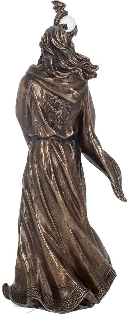 Mythology Collection~ Merlin Bronze Figurine 28cm, Resin, One Size