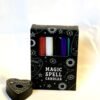 Spirit of Equinox Magic Spell Candles Bundle Gift Set with 12 Mixed Colour Candles with Candle Holder Included (Candle Holder Styles May Vary)