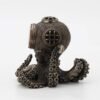 Magic  Collection~5.2 Inch Steampunk Octopus Diving Bell Clock Antique Inch Statue