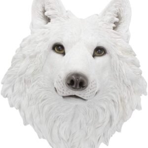 Animal Collection~ Snow Spirit Wall Plaque 54cm White