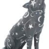 Animal Collection~ Lupus Figurine 29cm Grey, Resin, One Size