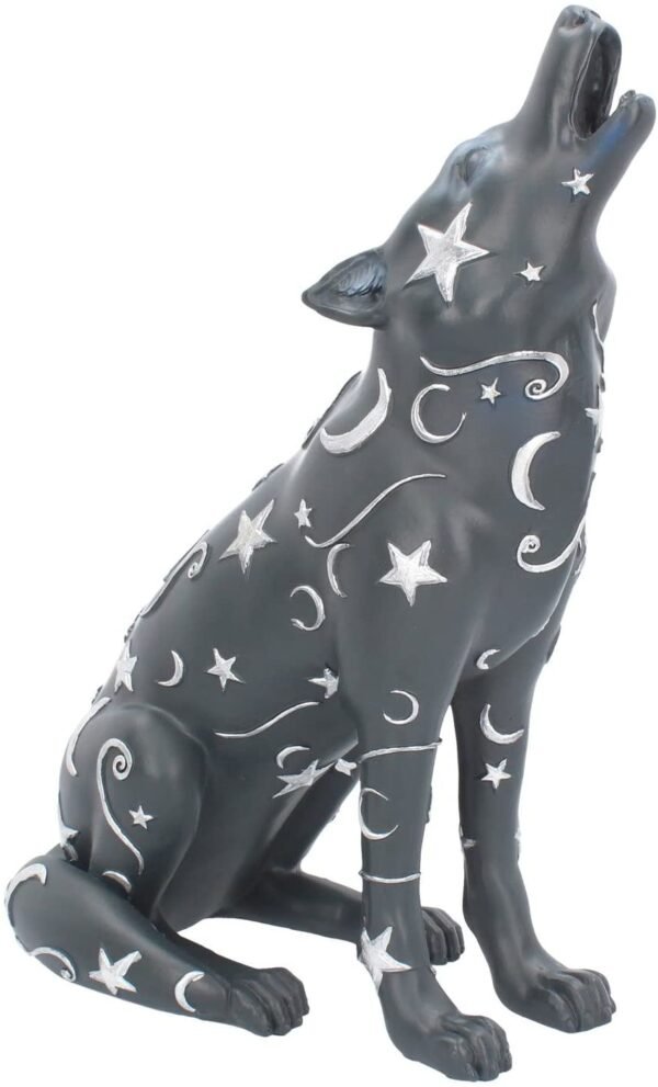 Animal Collection~ Lupus Figurine 29cm Grey, Resin, One Size
