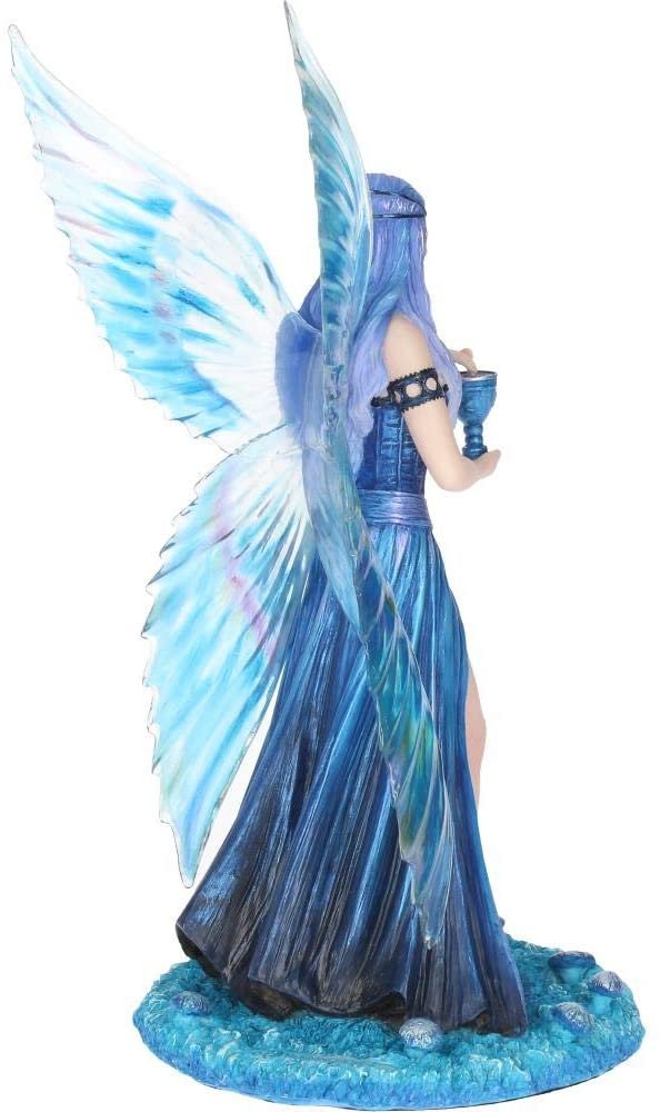 Artist Collections~ Enchantment Anne Stokes Figurine 26cm Blue, Resin
