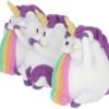 Nemesis Now Three Wise Pukicorns Figurine 8.5cm White, Resin, One Size