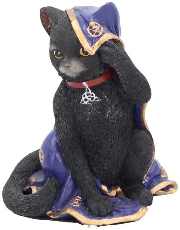 Wiccan Collection~NEM2775 Jinx Figurine 15cm Black