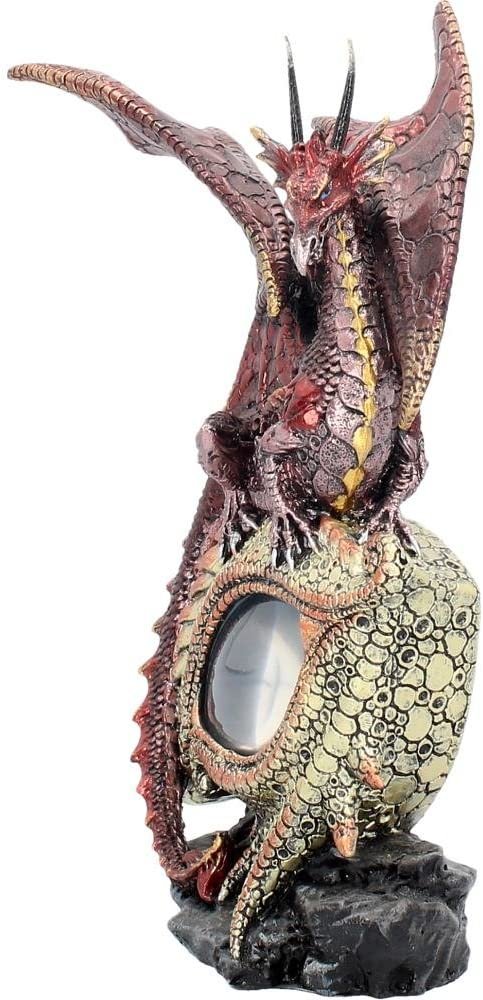 Fantasy Collection~ Eye Of The Dragon Red Figurine 26cm Red