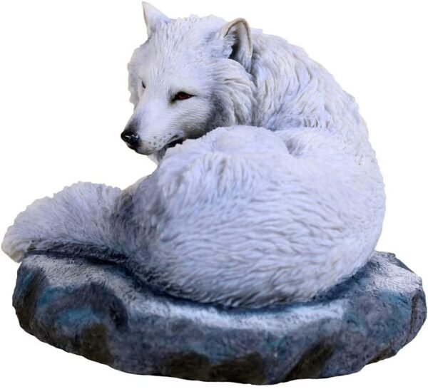 Magicun N.Giftware~Guardian of The North Lisa Parker Figurine 19.5cm White, Resin