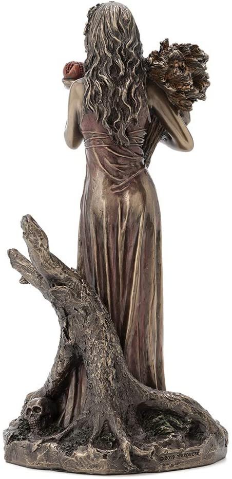 Magic  Collection~10.25 Inch Persephone Greek Goddess of Vegetation and The Underworld Antique Bronze Finish Statue