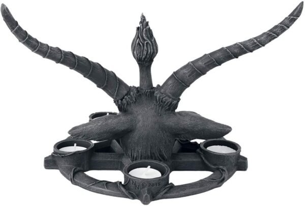 Dark Collection~Baphomet Candle Holder 27cm