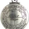 Soloman Pentant~Pewter Talisman for Good Luck Pendant - Key of Solomon - 1.25 Inch Diameter