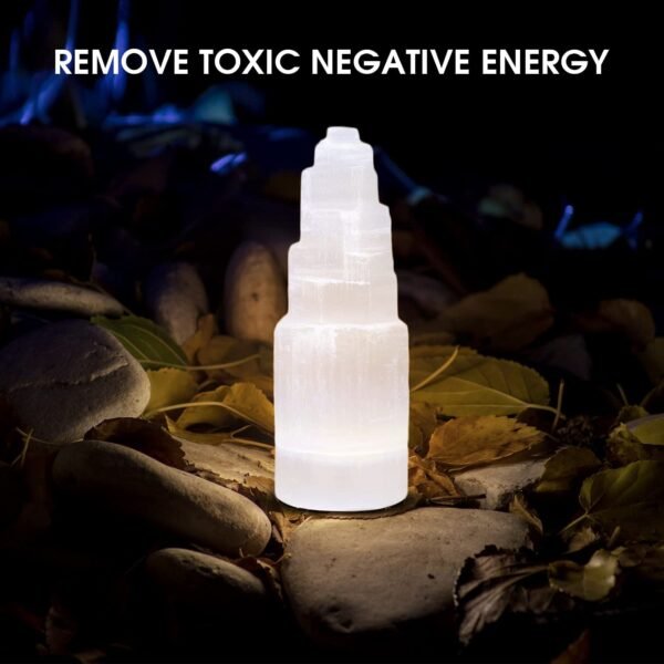 Selenite Crystal Lamp Crystal Light Lamp, Healing & Meditation Extra Large Crystal