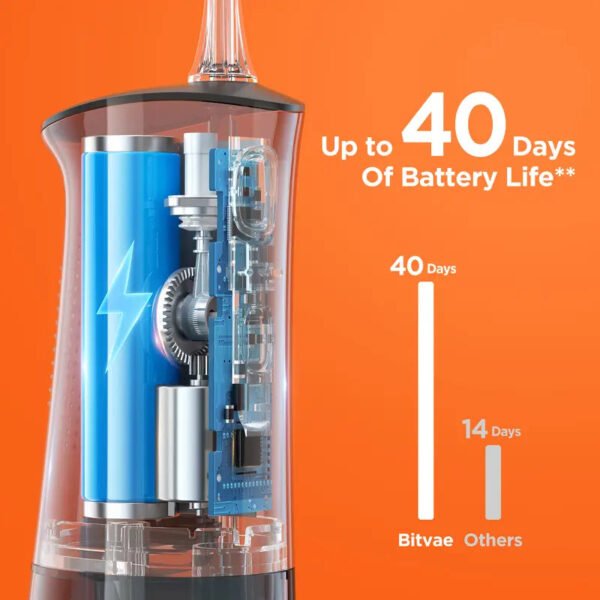 Bitvae Water Flosser with 3 Cleaning Modes,Cordless Oral Irrigator C5