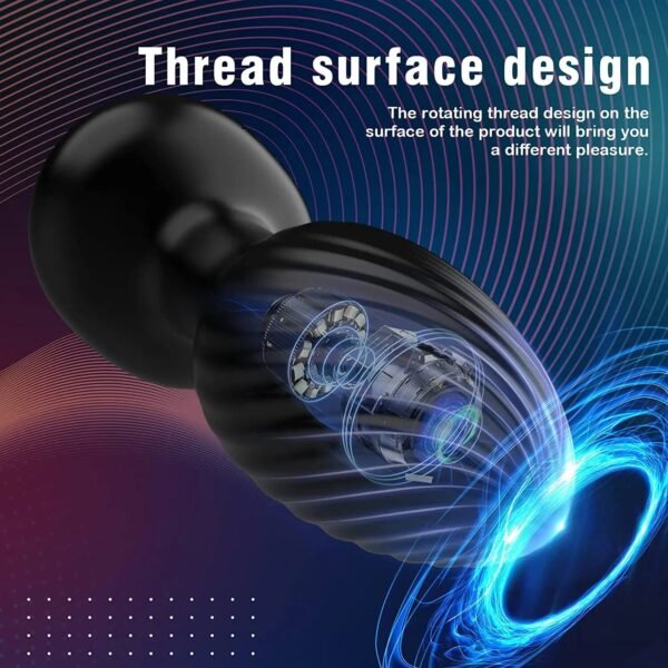 360 Rotation Vibrating Anal Plug 7 Speeds Remote Control Butt Plug Vibrator Prostate Massage Buttplug Sex Toys For Men Women