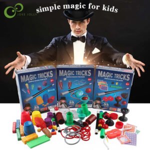 Enchanting Magic Starter Kit for Kids: Puzzle Simple Magic Prop Set with Instruction Manual - Ignite Excitement with Beginner Magician Tricks!