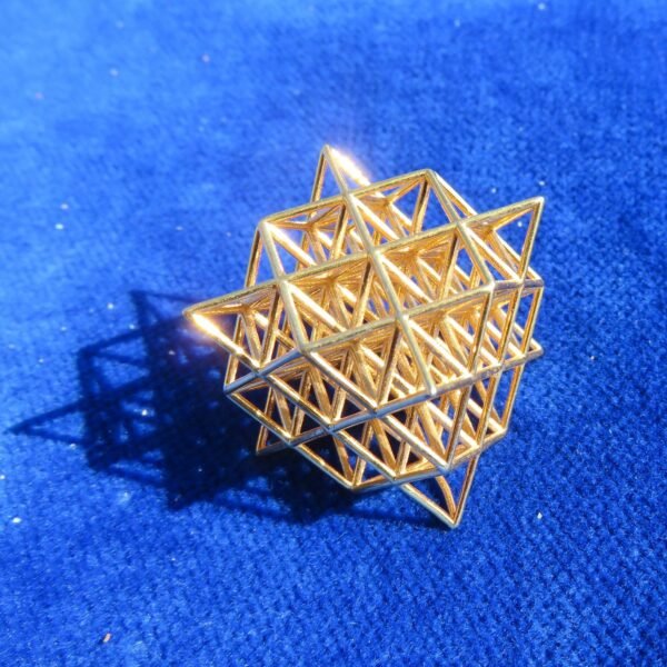 64 Tetrahedron Grid : 3D printed Sacred Geometry
