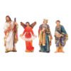 Nativity Scene Christmas Resin Figurines Of Holy Family Classic Christmas Nativity Figurine Set Collection Gifts Party Supplies