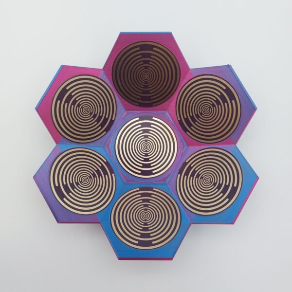 Charging station Lakhovsky MWO antenna, orgonite, EMF shield, 5G protection, radionics, multiwave oscillator, scalar waves, reiki, sacred geometry