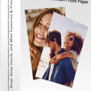 2"X3" Premium Instant Photo Paper (50 Pack) Compatible with Polaroid Snap, Snap Touch, Zip and Mint Cameras and Printers, 50 Count (Pack of 1)