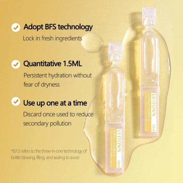 30Pcs Collagen Boost Serum Ceramide Repair Firm Smooth Essence Hyaluronic Acid Anti Wrinkle Aging Whitening Dark Spot Skin Care