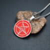 Sigil of Lucifer David Star Pendants Stainless Steel Pagan Occult Male Jewelry