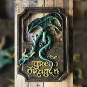 Handmade Horse and Dragon Wall Hanging Sign