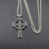 Celtics Knot Cross Pendant Necklace Christian Jewelry Religious Amulets Gift