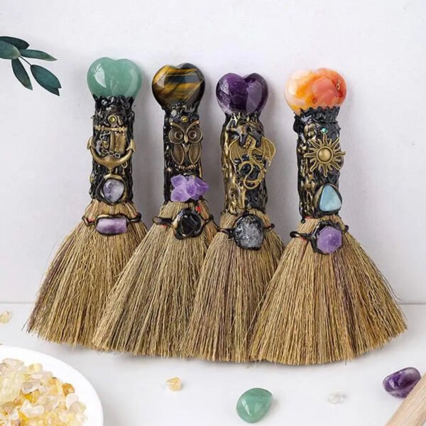 Witch Altar Broom - Perfect for Halloween &Beyond