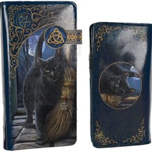 Lisa Parker Women Brush with Magick Cat Embossed Purse